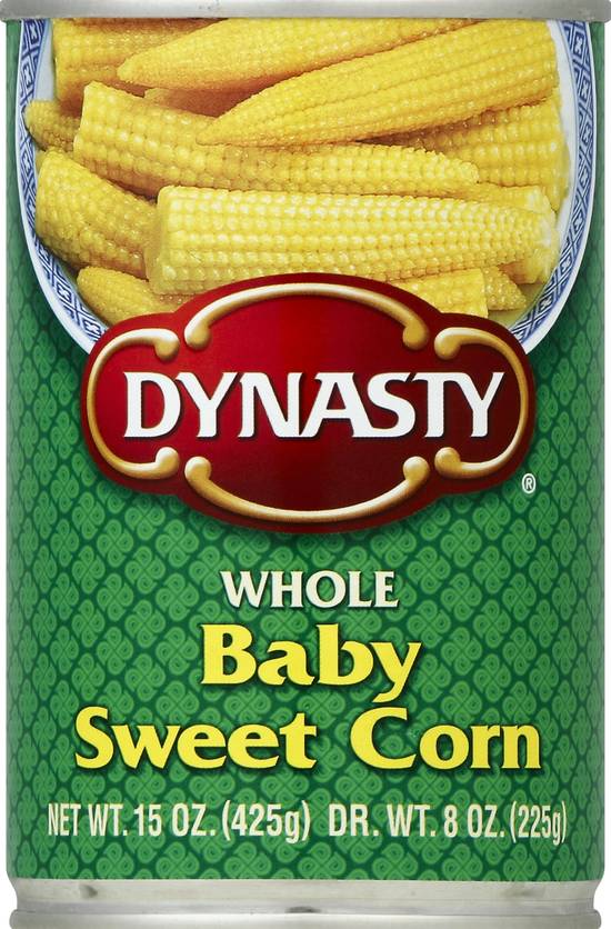 Dynasty Whole Baby Sweet Corn
