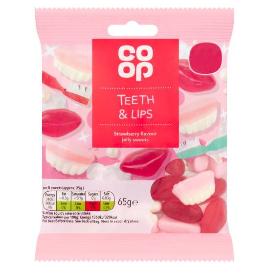 Co-Op Teeth and Lips 65g