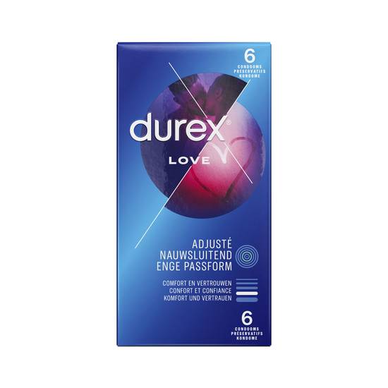 Durex Love 6 Condooms