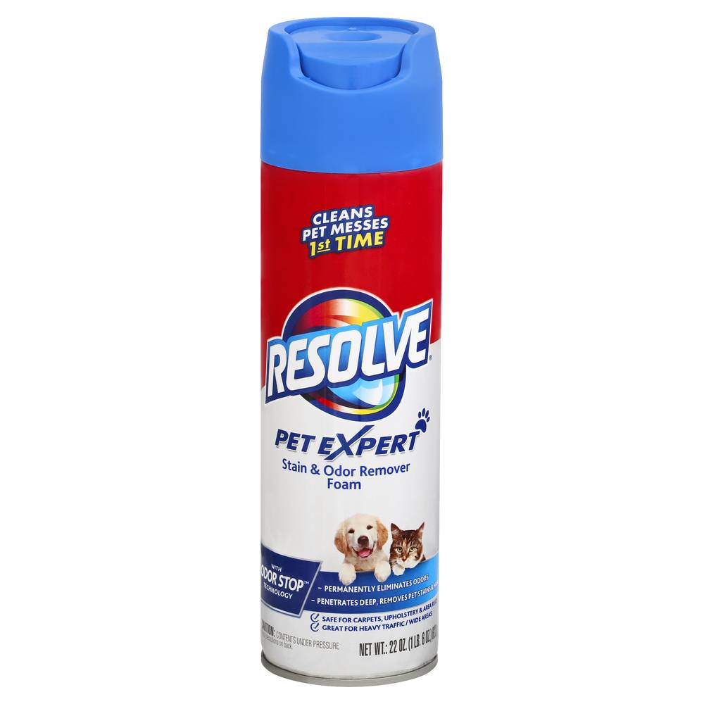 Resolve Pet Expert Stain & Odor Remover Foam (22 oz)