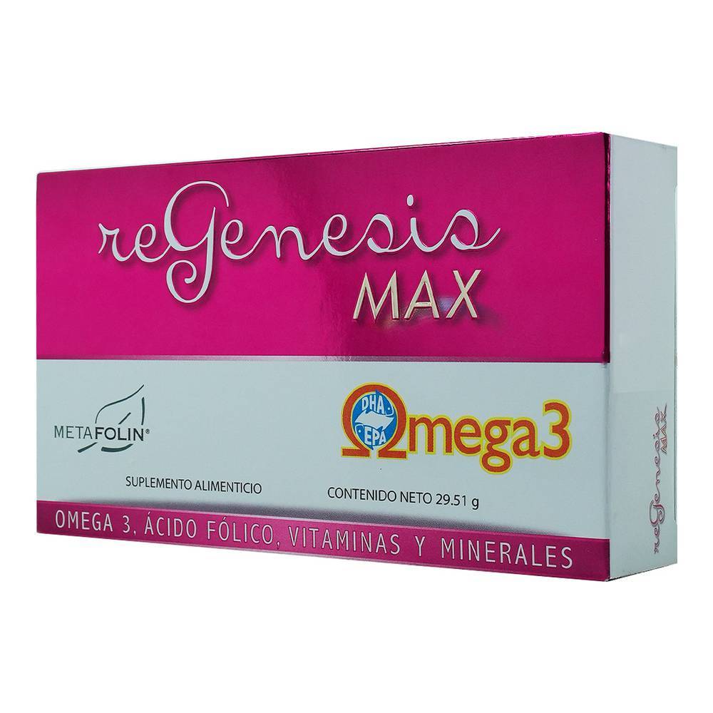 Elea suplemento alimenticio regenesis max (30 un)