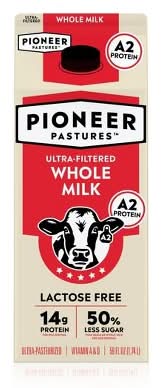 Pioneer Pastures Lactose Free A2 Whole Milk (59 fl oz)