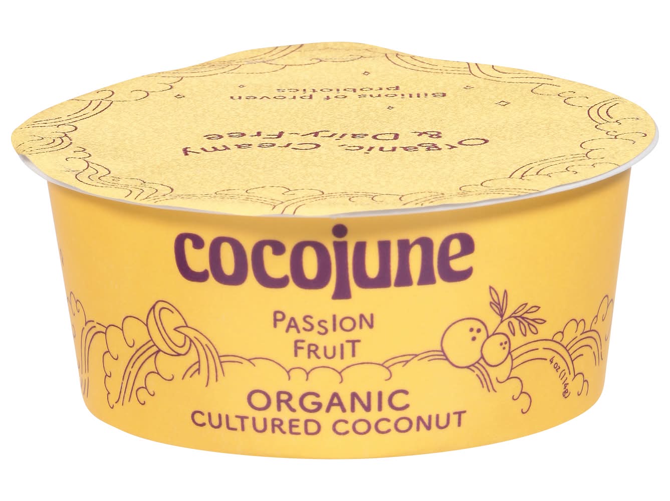 Cocojune Products, Llc Original Passion Fruit Cultured Coconut