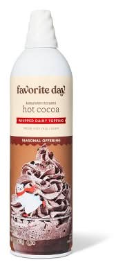 Favorite Day Hot Cocoa Whipped Dairy Topping (13 oz)