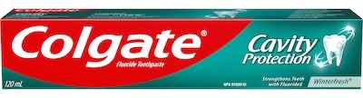 Colgate dentifrice au fluorure protection contre la carie frais d'hiver - colgate tooth paste winterfresh (120 ml)