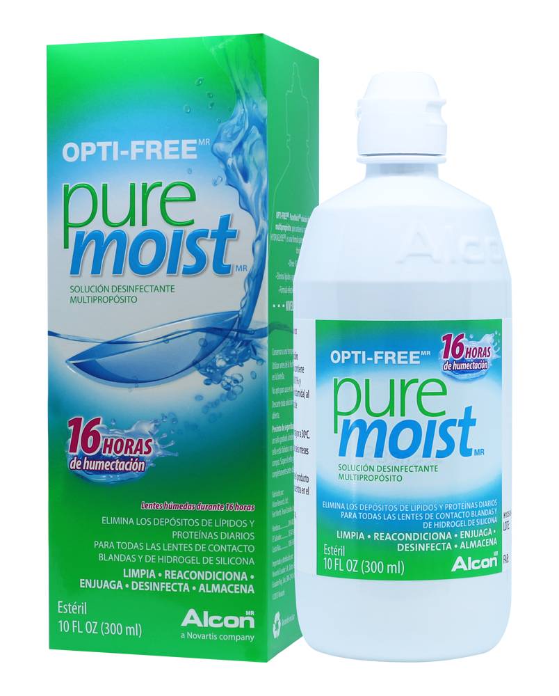 Opti-Free PURE MOIST SOL FCO*300ML