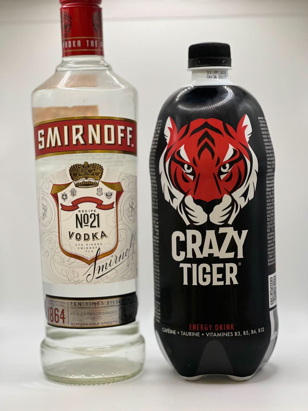 Formule vodka et Crazy