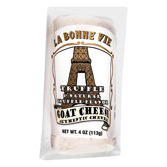 Truffle Goat Cheese Authentic Chevee La Bonne Vie 4 oz