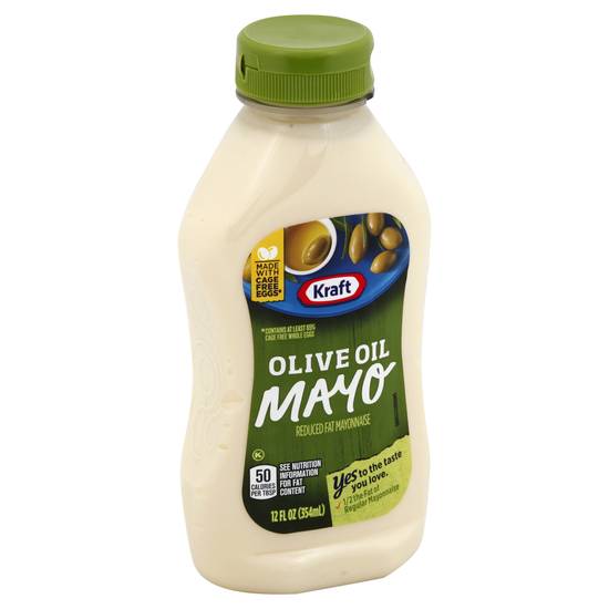 Kraft Olive Oil Mayo Reduced Fat Mayonnaise