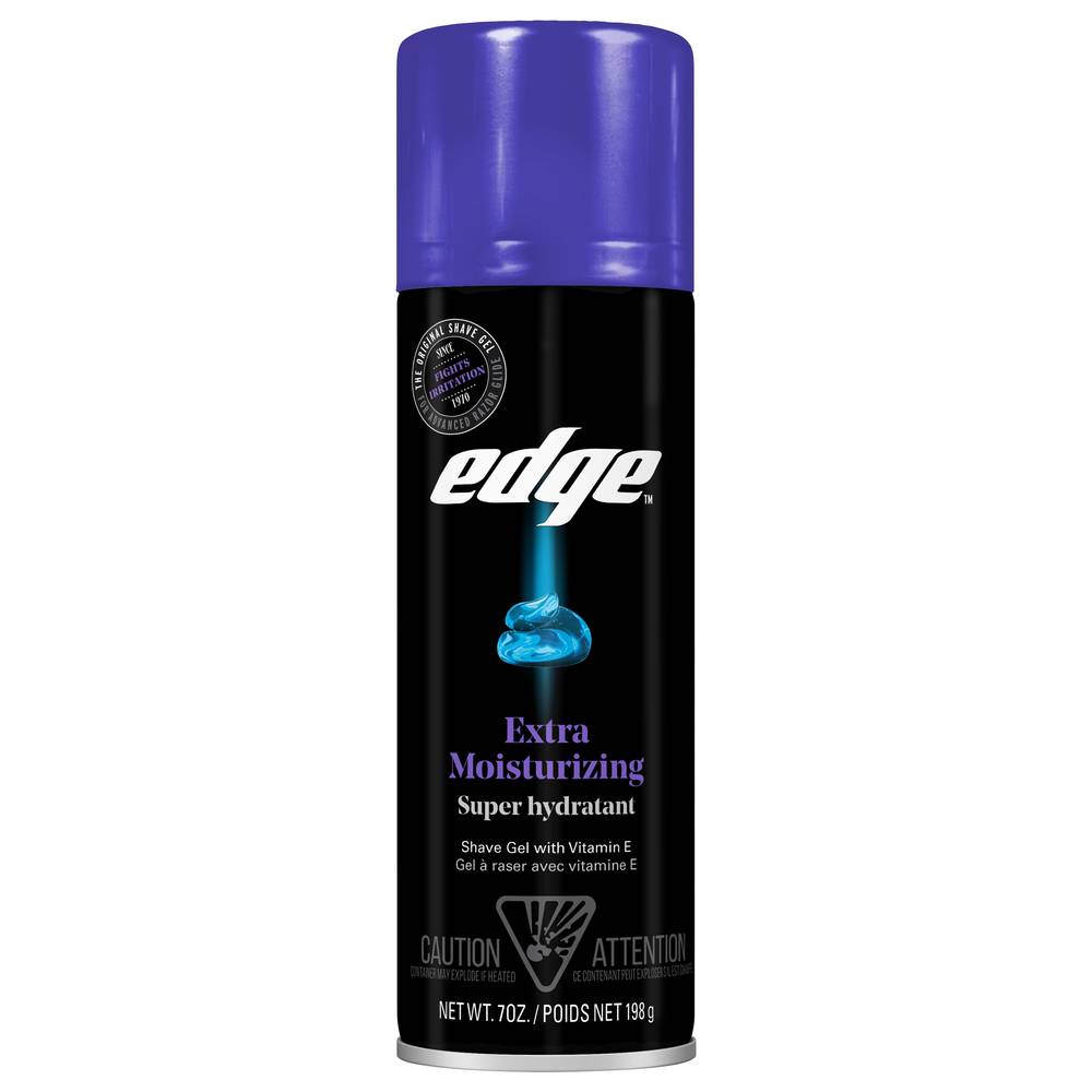 Edge Extra Moisturizing Shave Gel (7 oz)