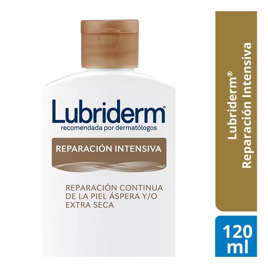 Lubriderm crema corporal reparación intensiva (botella 120 ml)