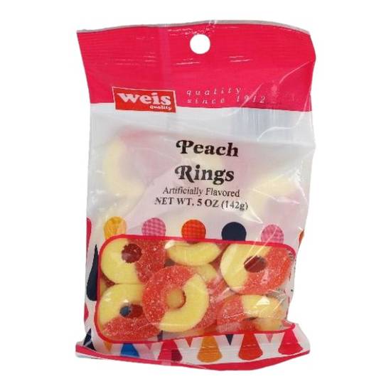 Weis Quality Peg Candy Peach Rings