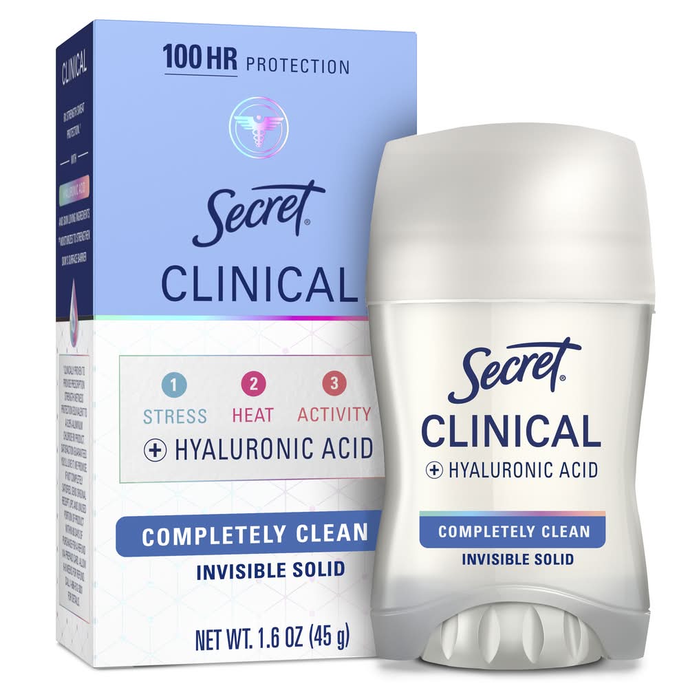 Secret Clinical Strength Invisible Solid 48 Hrmantiperspirant/Deodorant (1.6 oz)