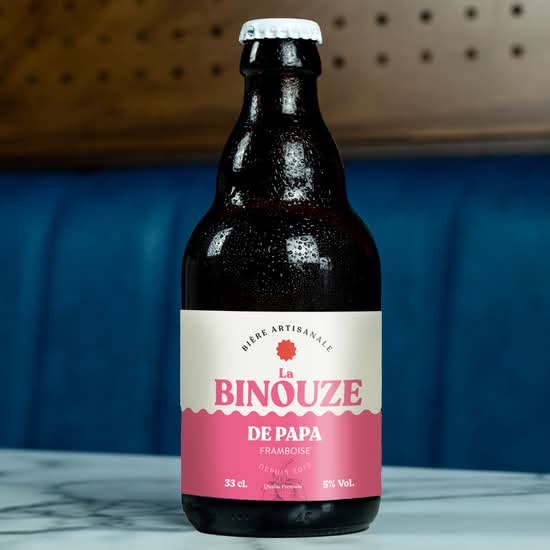 La Binouze Framboise de Papa 33cl