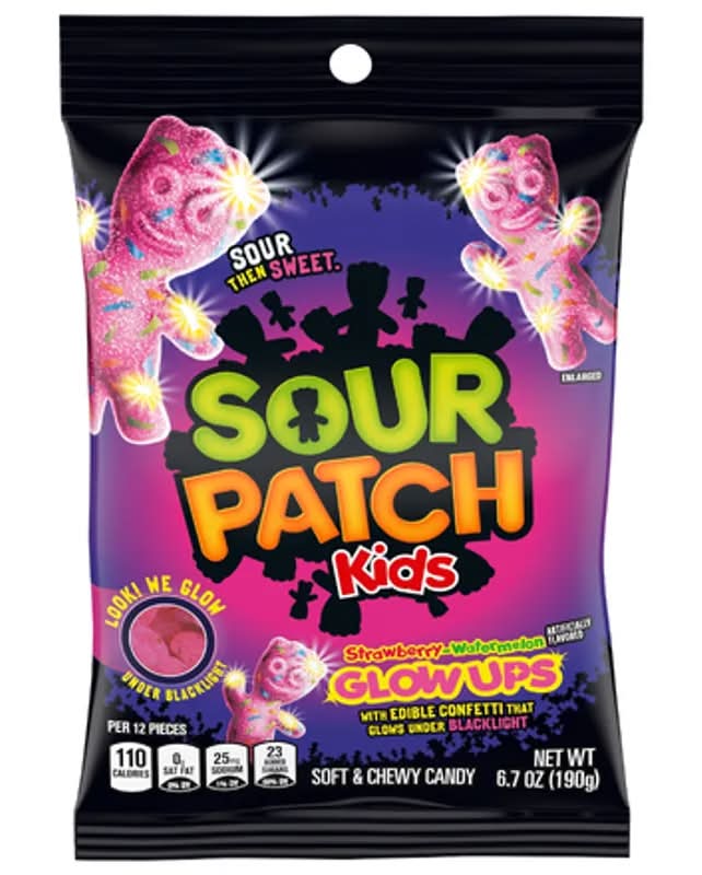 Sour Patch Kids Strawberry-Watermelon Glow Ups