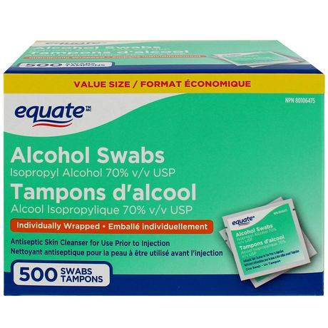 Equate Alcohol Swabs