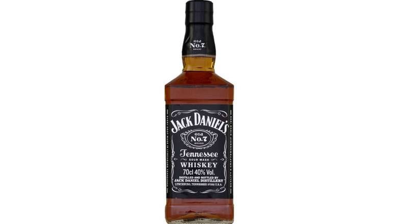 Jack Daniel's Whisky USA Tennessee Blended 40 % vol. La bouteille de 70cl