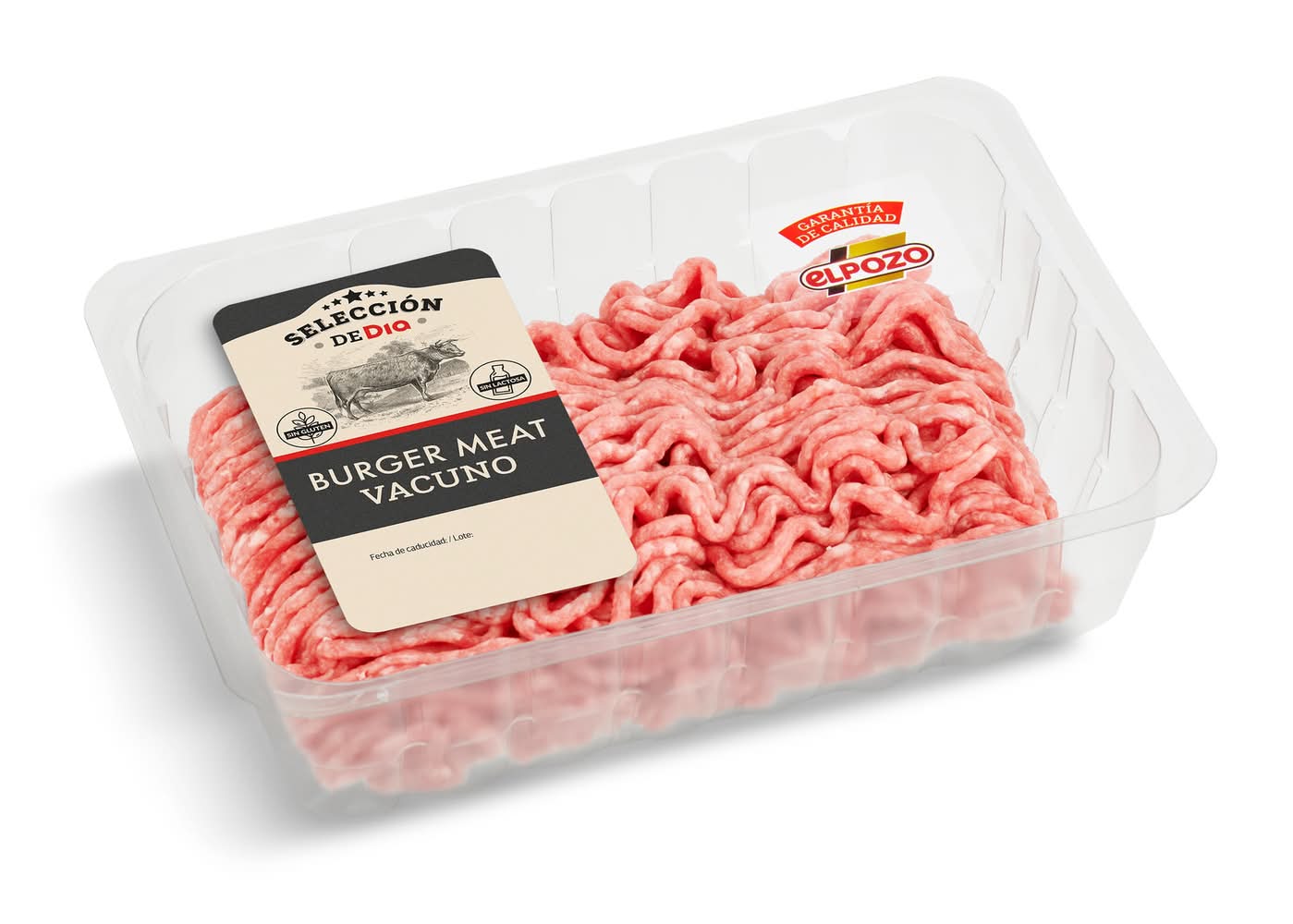 Preparado De Carne Picada De Vacuno Selección De Dia Bandeja 500 G