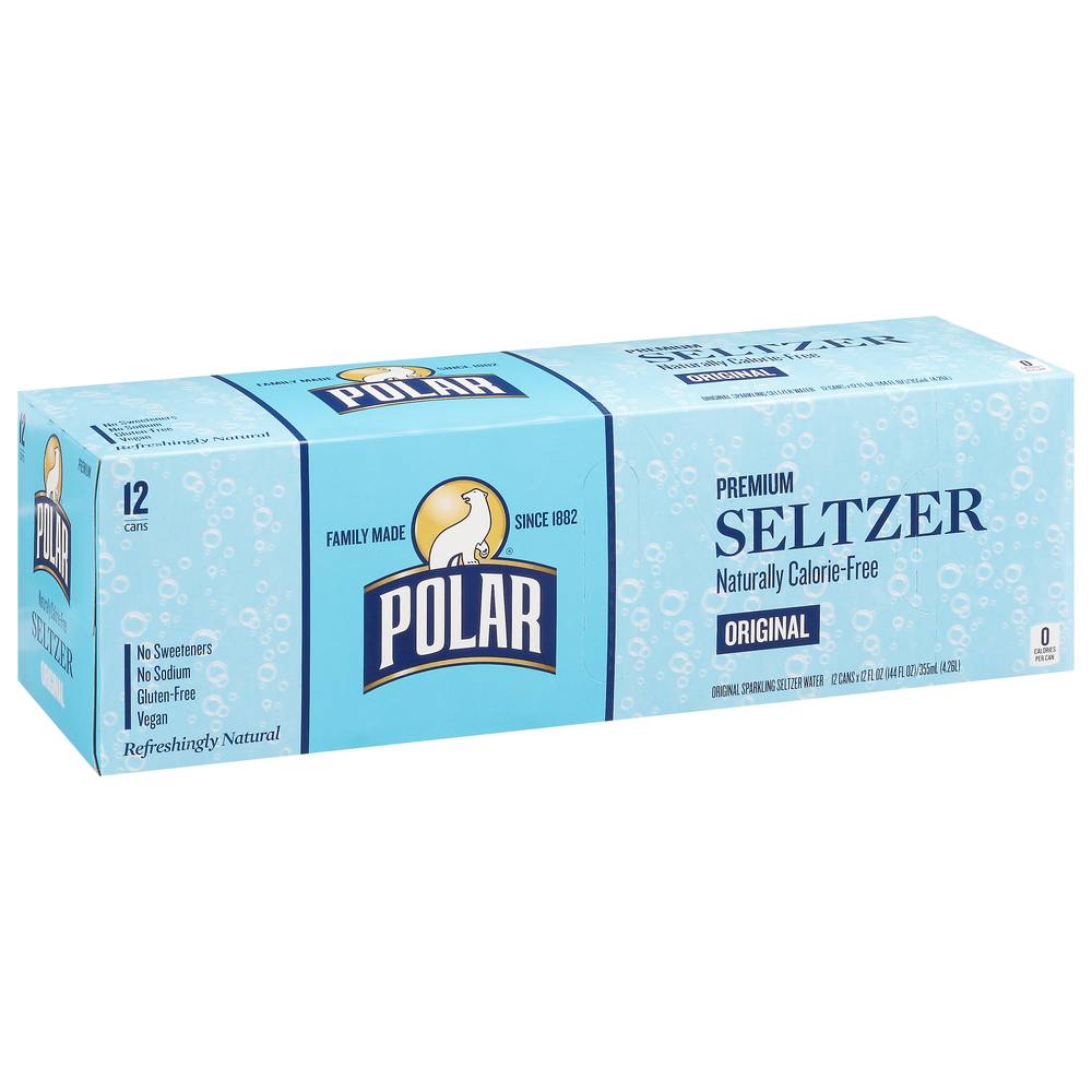 Polar Premium Original Seltzer (12 x 12 fl oz)