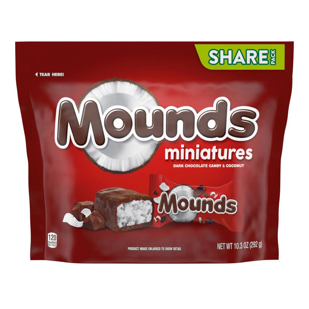 Mounds Miniatures Dark Chocolate & Coconut (10.3 oz)