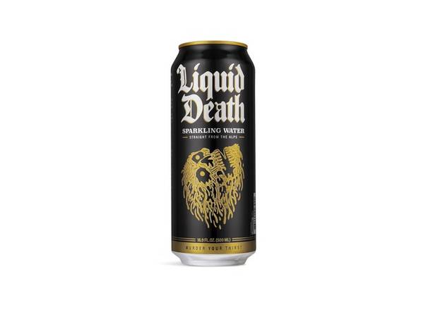 Liquid Death Sparkling Water Can