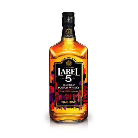 Label 5 Whisky - Blended scotch whisky - Alc. 40% vol. 70 cl