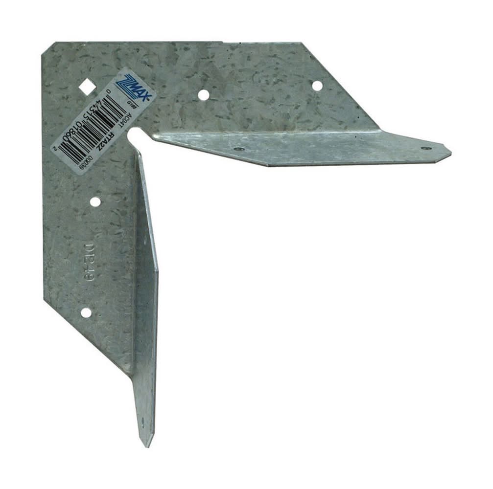 Simpson Strong-Tie Zmax 5.94 In. H X 5.94 In. W 16 Ga. Galvanized Steel Rigid Tie Connectors
