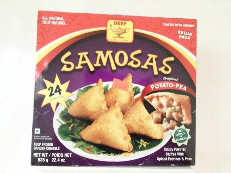 Deep Potato-Pea Samosas (1.4 lbs) | Postmates