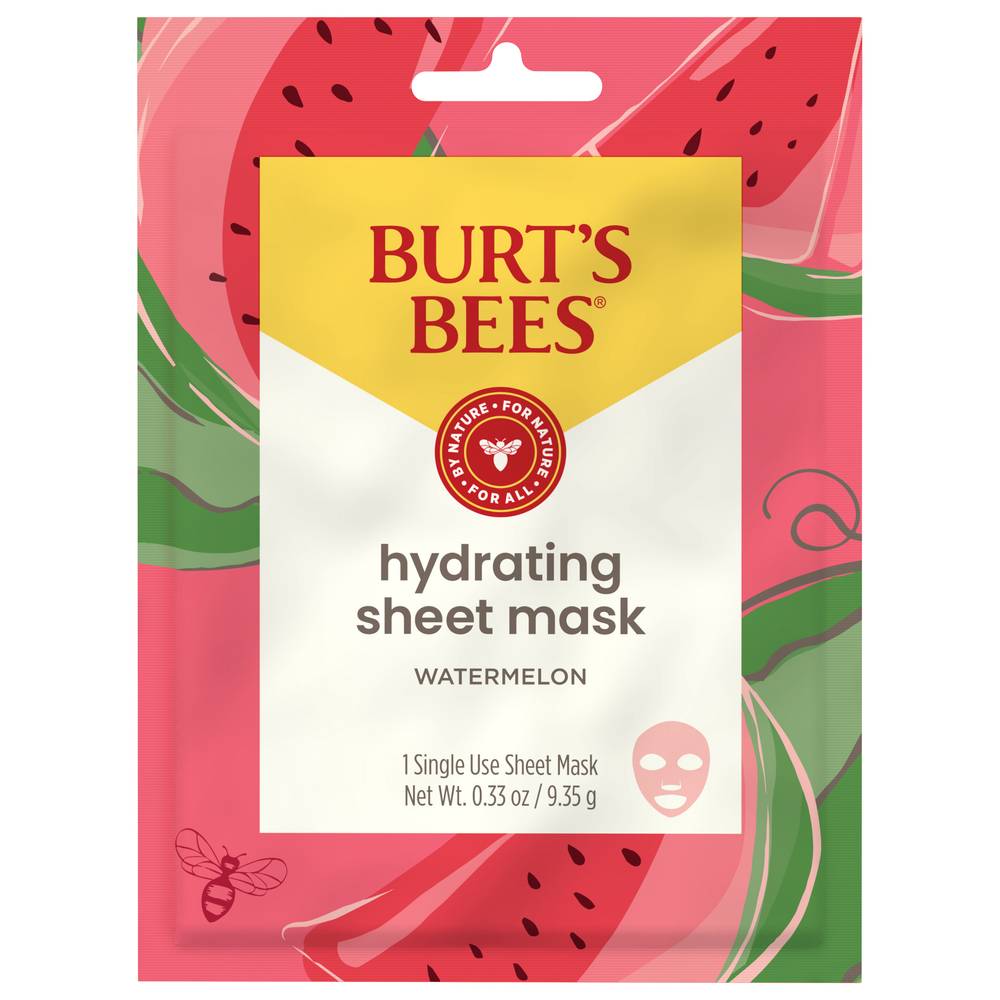 Burt's Bees Hydrating With Watermelon Sheet Mask