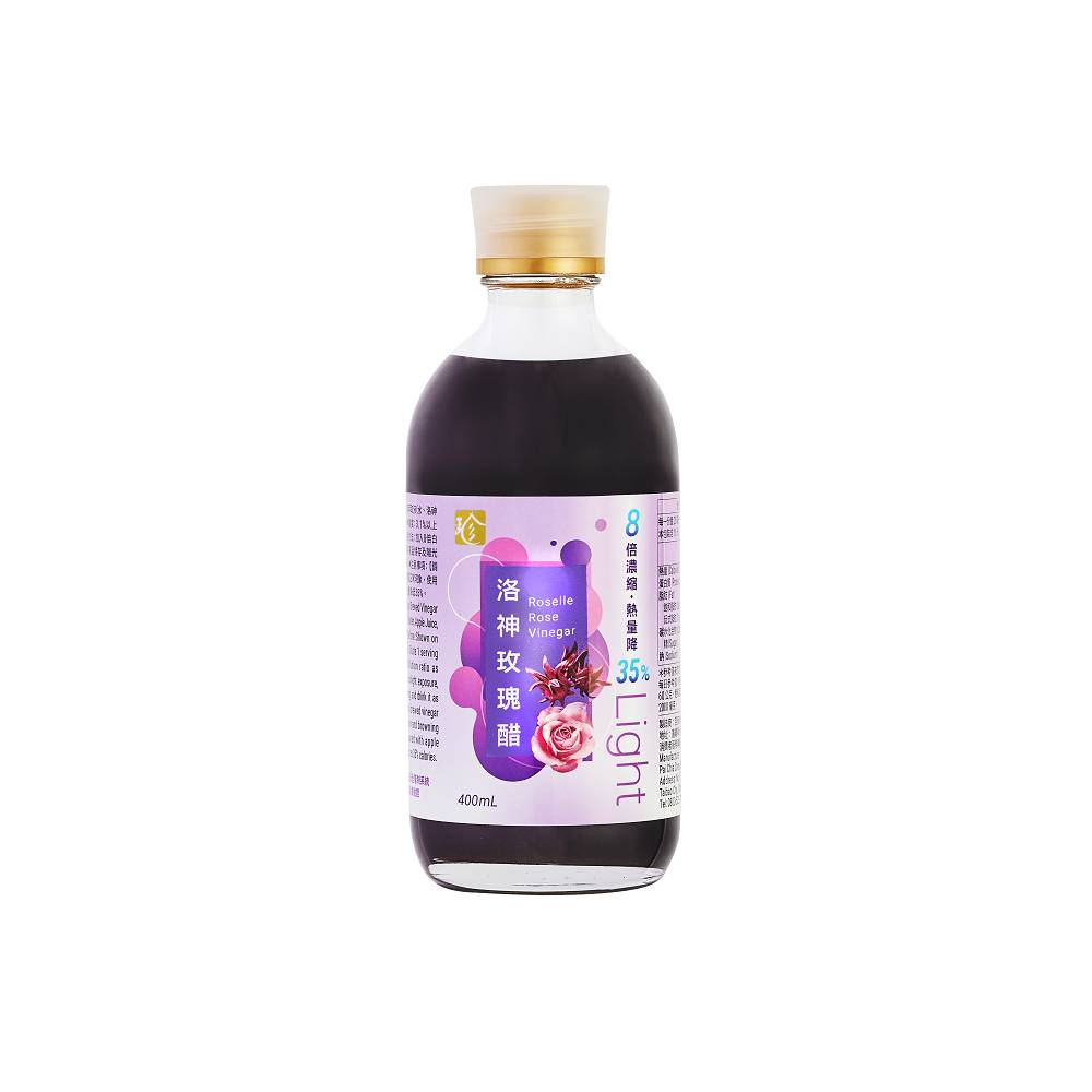 百家珍洛神玫瑰醋400ml <400ml毫升 x 1 x 1BOTTLE瓶>