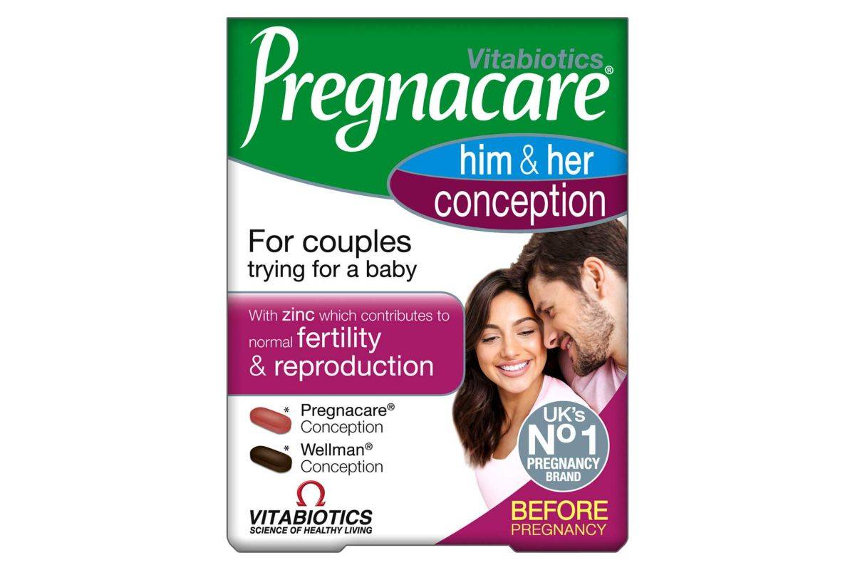 Vitabiotics Pregnacare Him and Her Conception - 60 Tablets