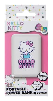 Hello Kitty And Friends® Portable Power Bank 3600Mah Hello Kitty
