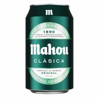 Cerveza Mahou Clásica lata 33 cl.