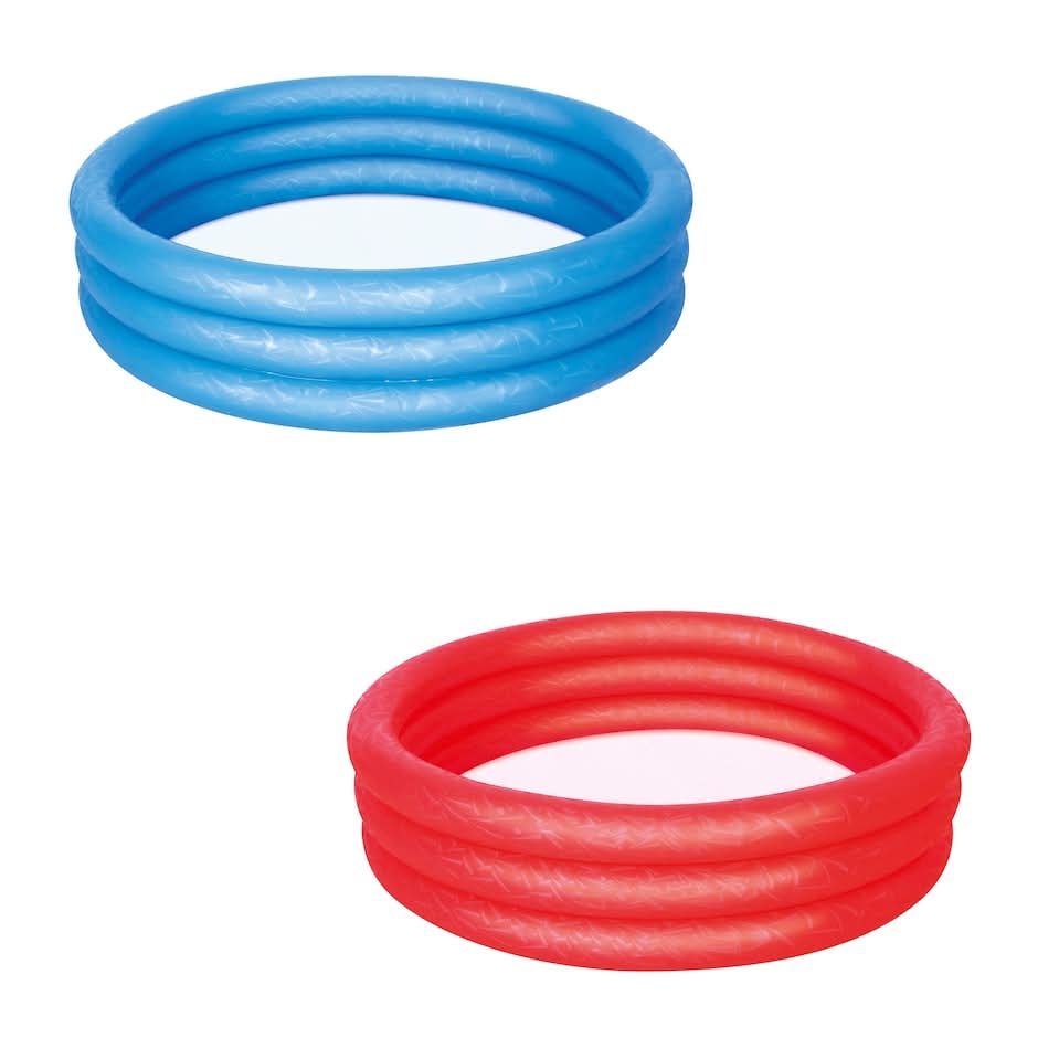 H2OGO! Splash 'N Smile 3-ring Inflatable Play Pool, Assorted