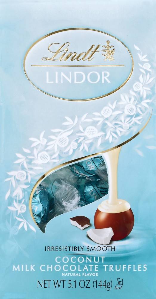 Lindt Lindor Coconut Milk Chocolate Truffles