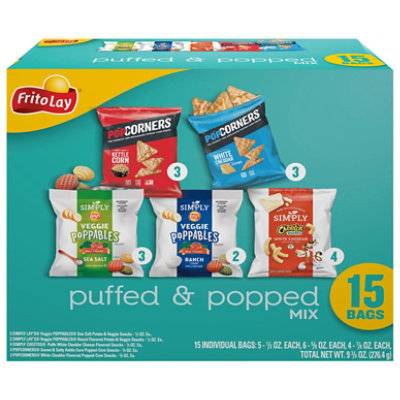 Frito-Lay Puffed & Popped Mix (15 ct)