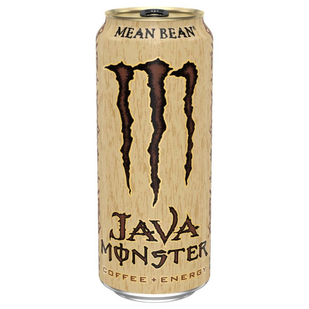 Monster Energy Java Coffee + Energy Drink, Mean Bean (15 fl oz)