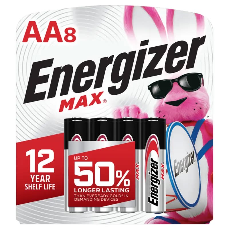 Energizer AA Batteries - 8 Pack