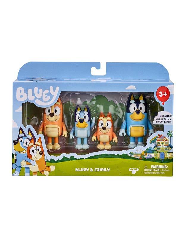 Moose figura bluey & family