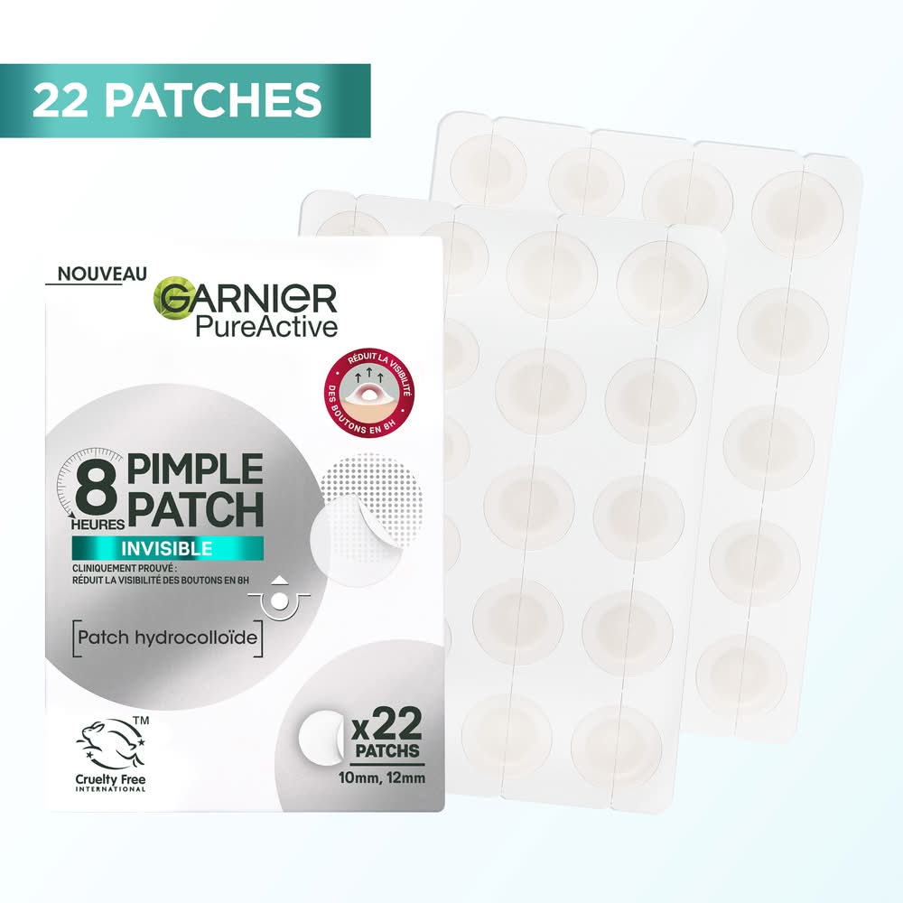 Garnier - Pure active soin visage patch invisible, 10-12 mm (22)