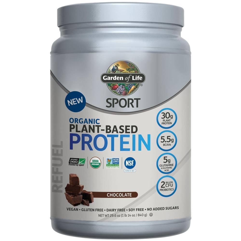 Garden Of Life Sport Organic Plant Based Protein (29.6 oz) (chocolate)