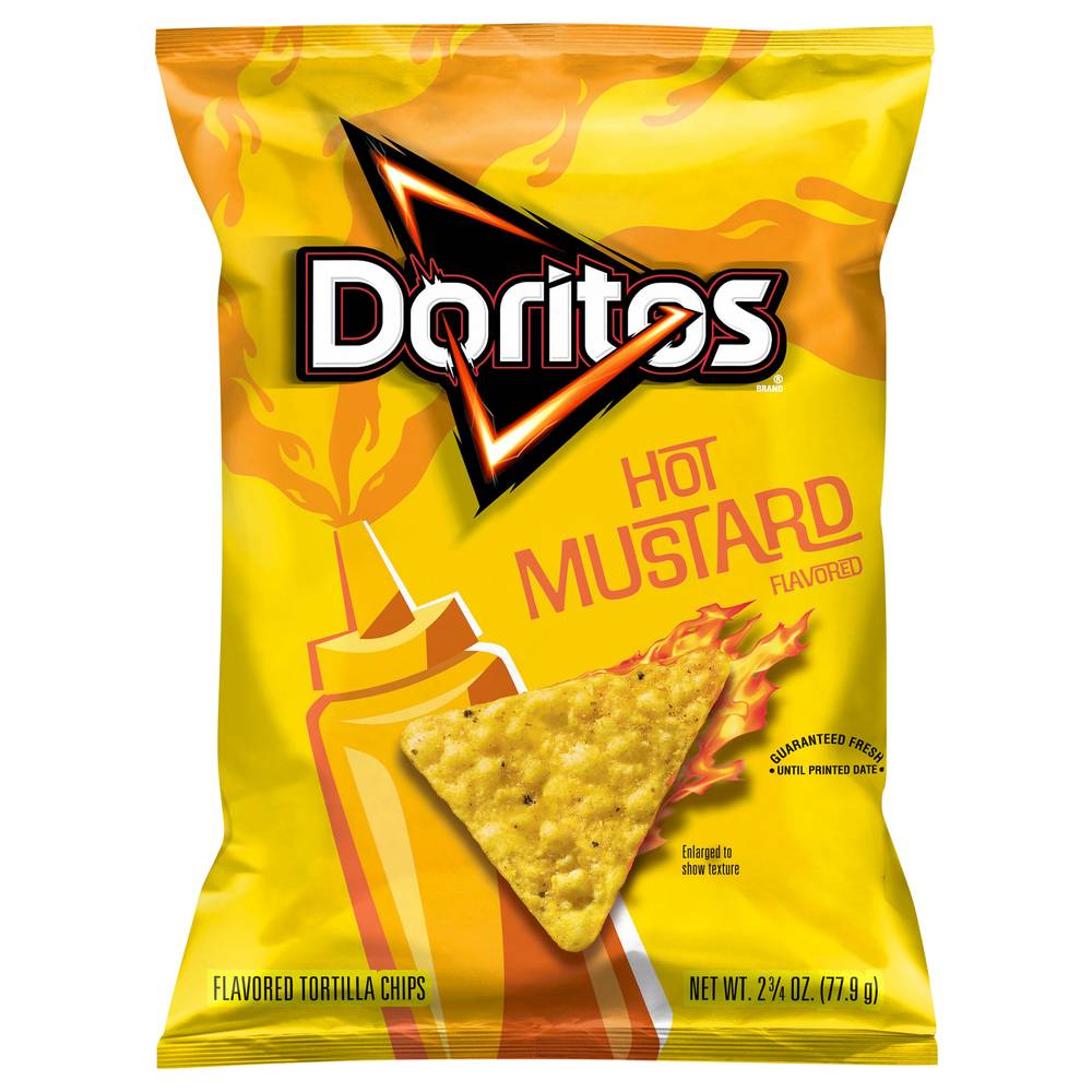 Doritos Tortilla Chips, Hot Mustard (2.75 oz)