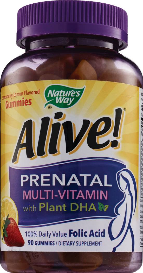 Alive! Prenatal Gummies, 90CT