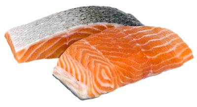 Bluehouse Salmon Atlantic Portion Skin-On - 6 Oz