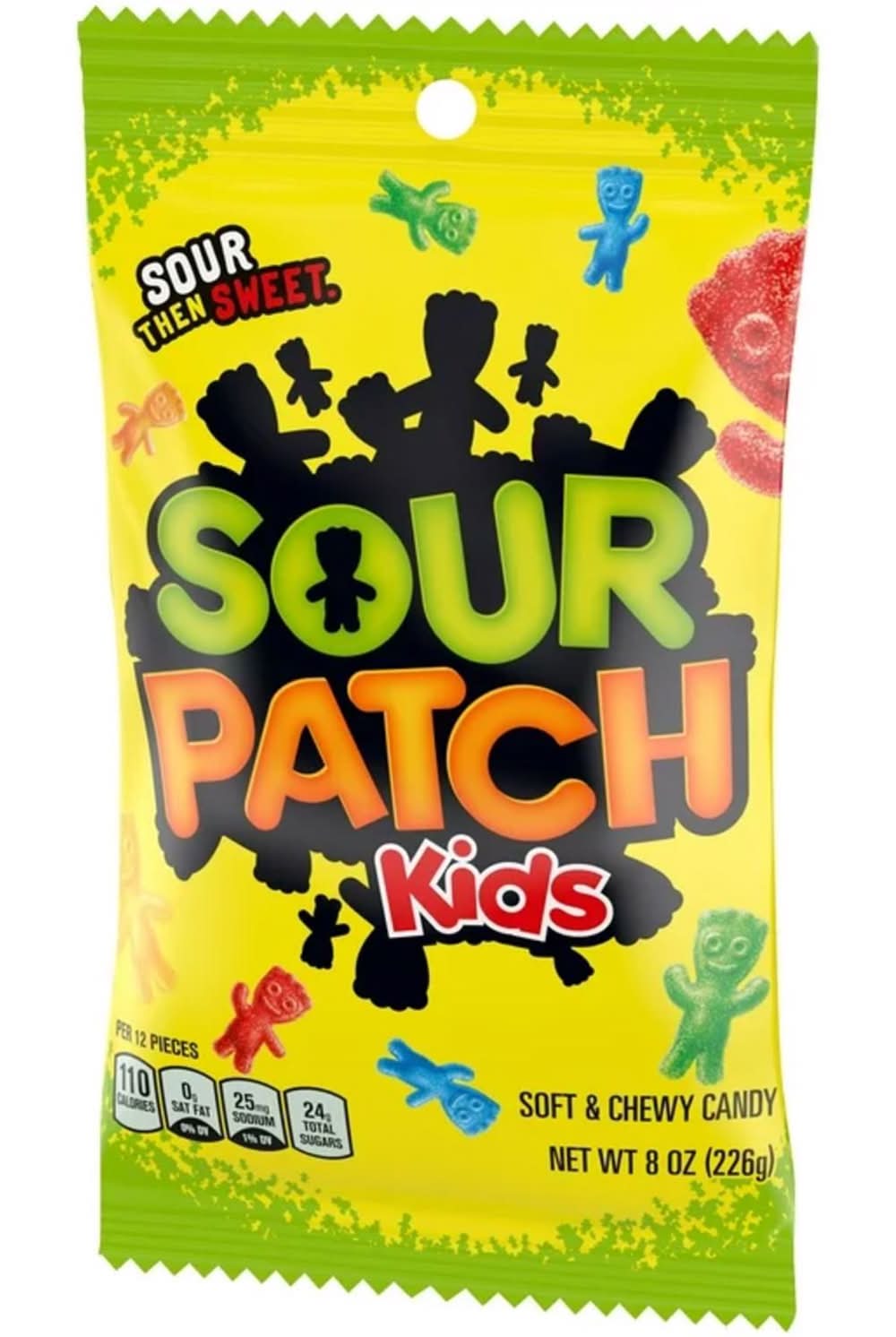 Sour Patch Kids Assorted Chewy Candy 8 Oz