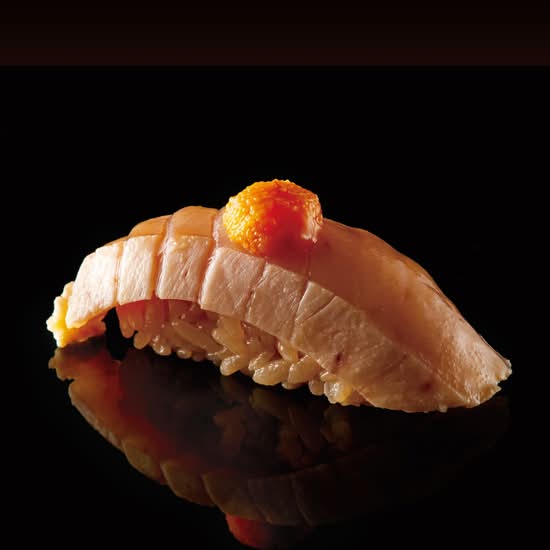 大とろびんちょう　うに醤油漬け