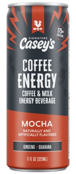 Casey's Mocha Coffee Energy 11oz