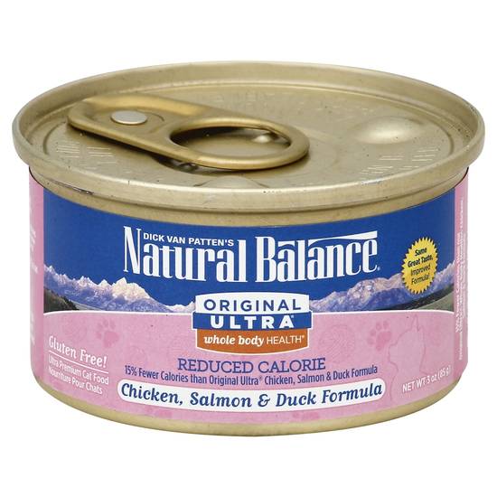 Natural Balance Ultra Premium Cat Food chicken salmon duck