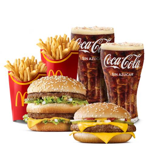 Combo Grande Cuarto de Libra + Combo Grande Big Mac