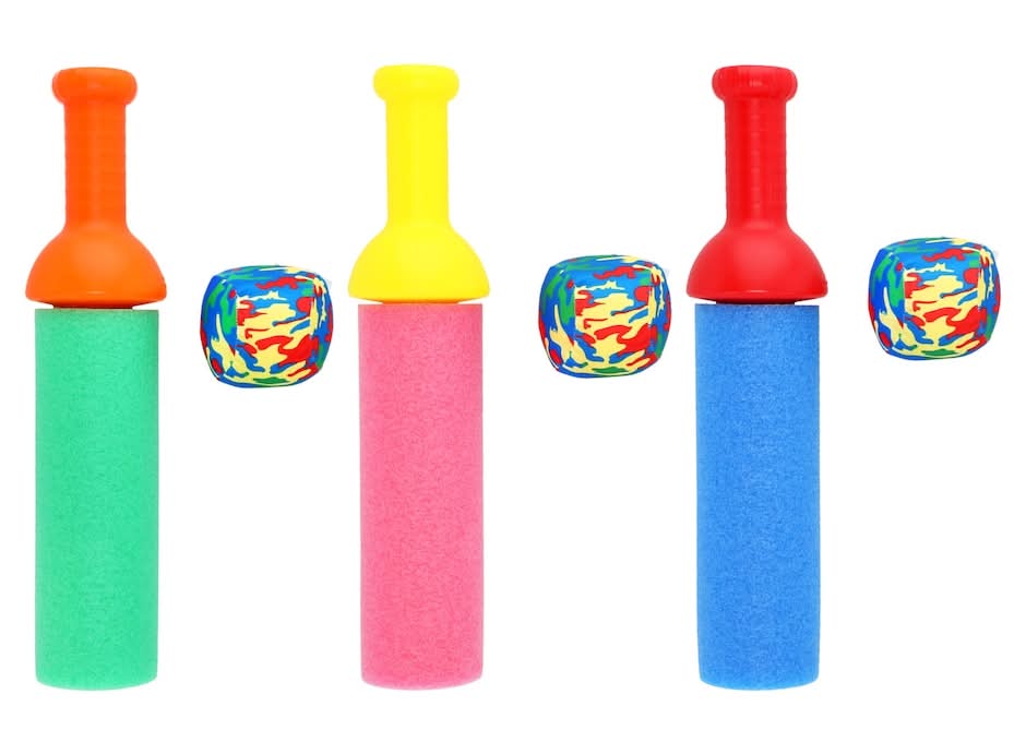 Outdoor Fun Ball And Bat Set, Assorted Colors, 2-pc Pack.